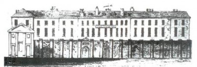 Drawing of Brighton Workhouse